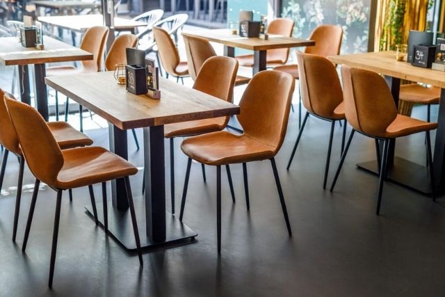 Gastronomie mit fugenlosem, strapazierfähigem Boden